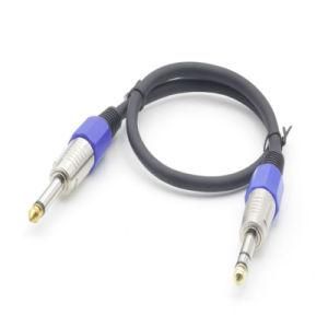1m 6.35 Mono Plug Ts to Trs Guitar Cable