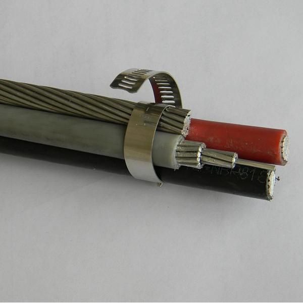Overhead Insulated Cable XLPE Insulated Aluminum Triplex 6AWG ABC Cable