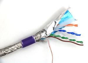 LAN Cable Cat 6 Bc SFTP 4pair 8core PE Aluminum