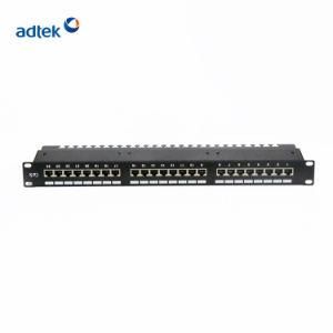 13 Years Factory Custom Logo Fast Delivery Ethernet Network Patch Panel Cat7