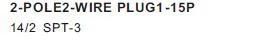 UL AC Power Cord for Use in North American