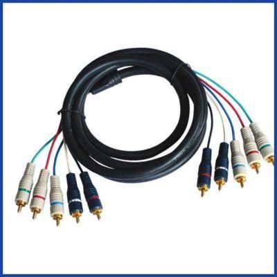 5RCA Plugs to 5RCA Plugs RCA Cable (10114)