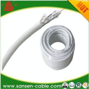 60% Braiding Coverage RG6 Coaxial Cable for Indoor CATV / CCTV Systems