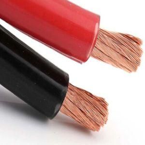Red and Black Battery Cable Cu Flexible Rubber Welding Cable