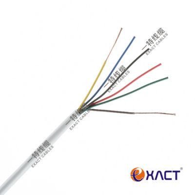 Solid 6xAWG24 Unshielded CCA Alarm Cable EN50575 IEC6032-1