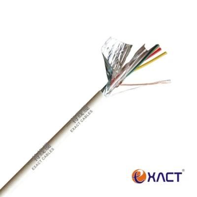 8x0.22mm2 Shielded Stranded BC Bare Copper conductor LSF Insulation and Jacket CPR Eca Alarm Cable Control Cable
