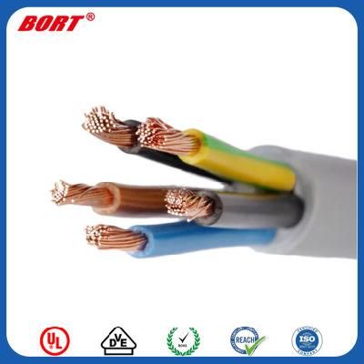 UL2851 Multi Conductor Tinned Bare Copper 3 Core Shield Electric Wire Cable