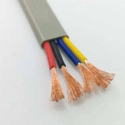 SAE J1128 Flat Transparent PVC Automotive Trailer Cable