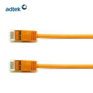 Flat CAT6 32AWG STP CAT6 Cable 100m STP LSZH Networking Copper Patch Cord
