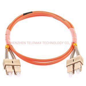 Fiber Optic Cable Patch Cord with Sc/FC/LC/St/E2000/Mu/MTRJ Connector