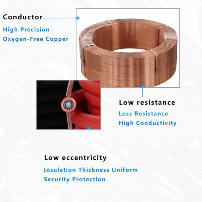 High Quality 4mm Single Core PV Cable with TUV Certified XLPE Material and Tinned Copper