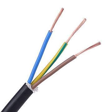 VDE Standard RoHS Compliance Electrical 3 Core PVC Power Cables