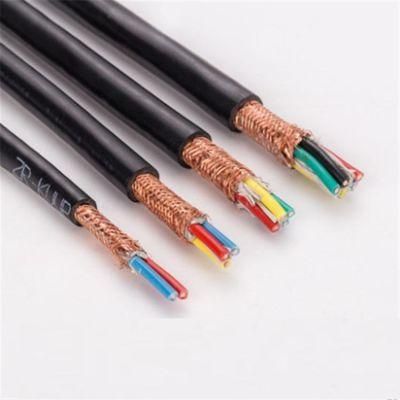 Low Voltage 450/750V Braid Shield Muticore Copper Tape PVC Insulated Overall Screen Control Cable