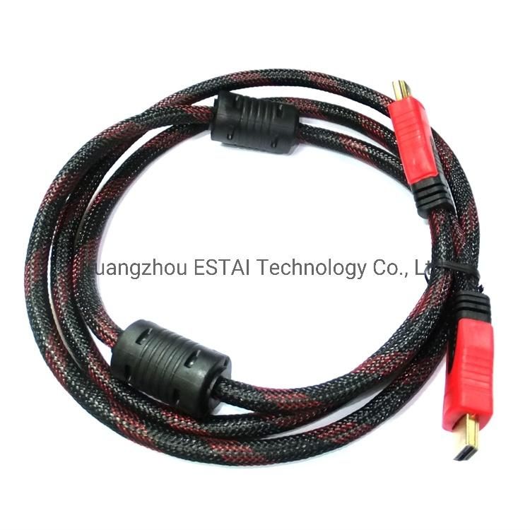 Factory Wholesale High Speed V1.4 HDMI to HDMI Cable with Ethernet 1.5m 2m 3m 5m 10m