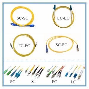 Indoor Cable GJFJV Tight Buffer Single Core Optic Fiber Patch Cord