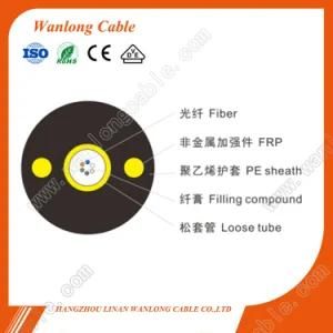 Gyfxy 2/4/8/12/24 Core Non-Metallic Fiber Optic Cable