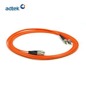 2.0mm 62.5/125 Om1 50/125 Om2 St/Upc-FC/Upc Duplex PVC/LSZH Patch Cord