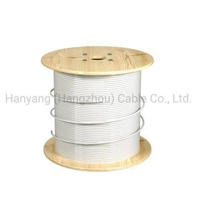 Factory Price Single Mode FTTH Cable FRP Steel Strength Member Indoor Optical Fiber Cable Connect Transceiver