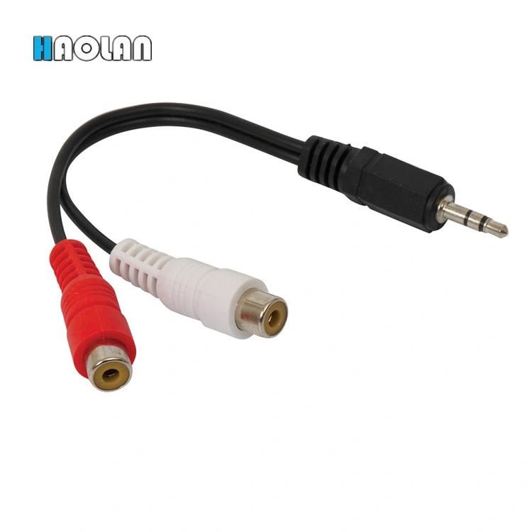 RCA Cable 3.5 Stereo Male to 2 RCA Female Cable