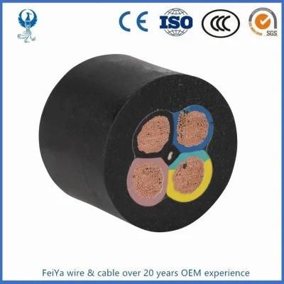 300/500V VDE Flexible Cable H05rr-F Rubber Cable