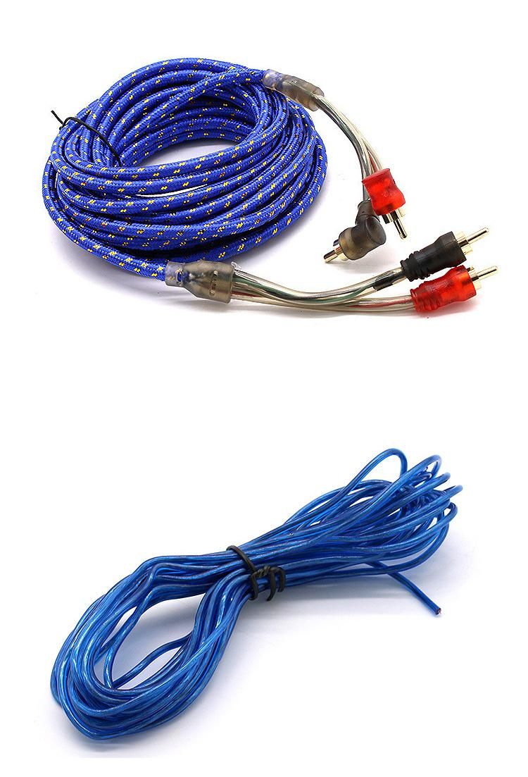 Best Car Audio Cable Kit 6 Gauge Bare Copper Power Amplifier Wiring Kit