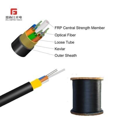 IEEE P 1222 Technical Standard Self-Supporting Fiber Optical Cable ADSS Outdoor Double Jacket