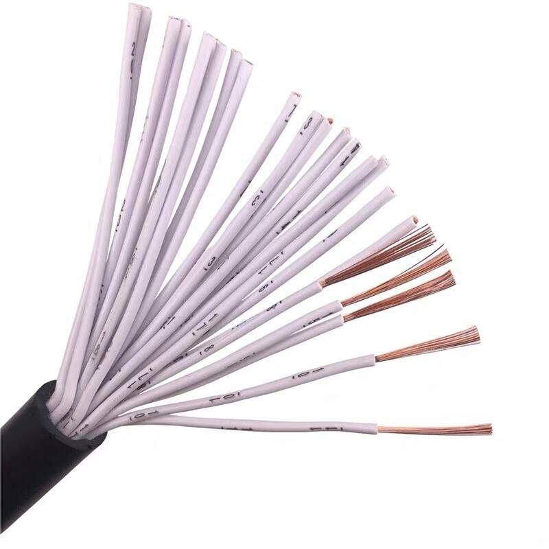 Numbered Multi-Cores PVC Insulated & Sheathed Control Flex Cable Cores