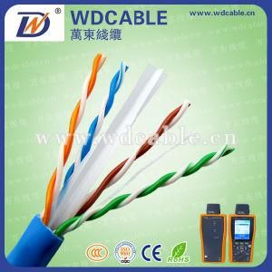 CAT6 23AWG Ccag UTP Network Cable Pass Fluke Test