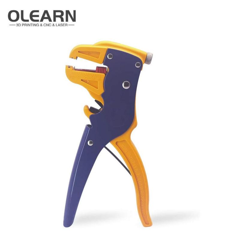 Olearn Self Adjust Automatic Electrical Cable Wire Stripper Cutter Plier Electricians 6-in-1 Wire Strippers Pliers