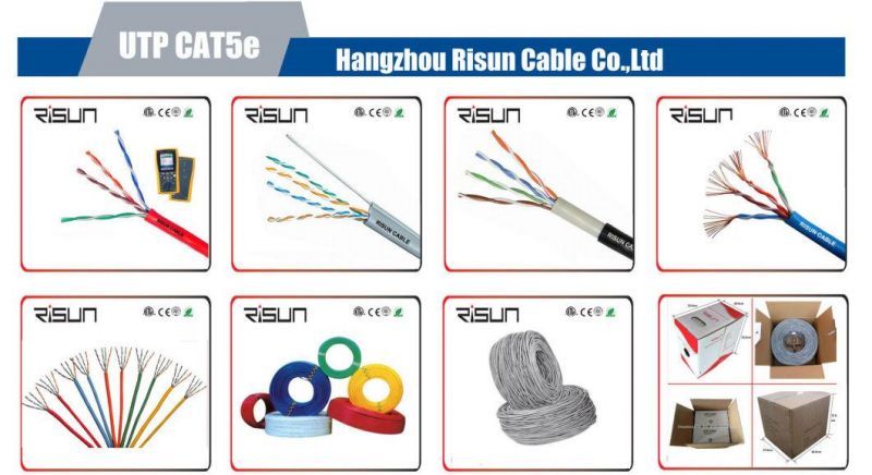 PVC Jacket Network Cable UTP Cat5e Cable Price Per Meter