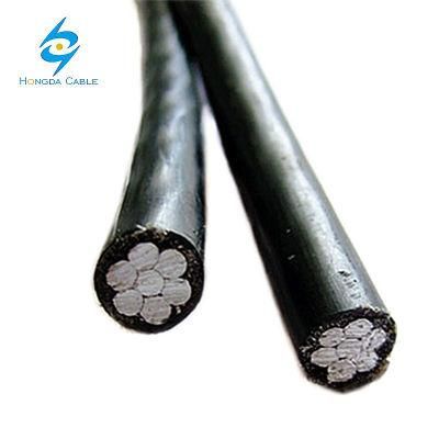 16 Sq mm 2 Core Aluminium Cable Price Aerial Bundled Cable Overhead Electric Cables to House