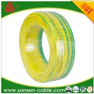 Single Core H07V-U Electrical House Wire /Yellow Green Grounding Wire