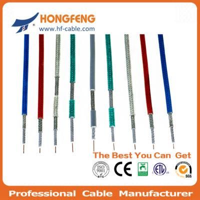 75 Ohm Telecom CATV RF RG6 Rg59 Standard Shield Coaxial Cable