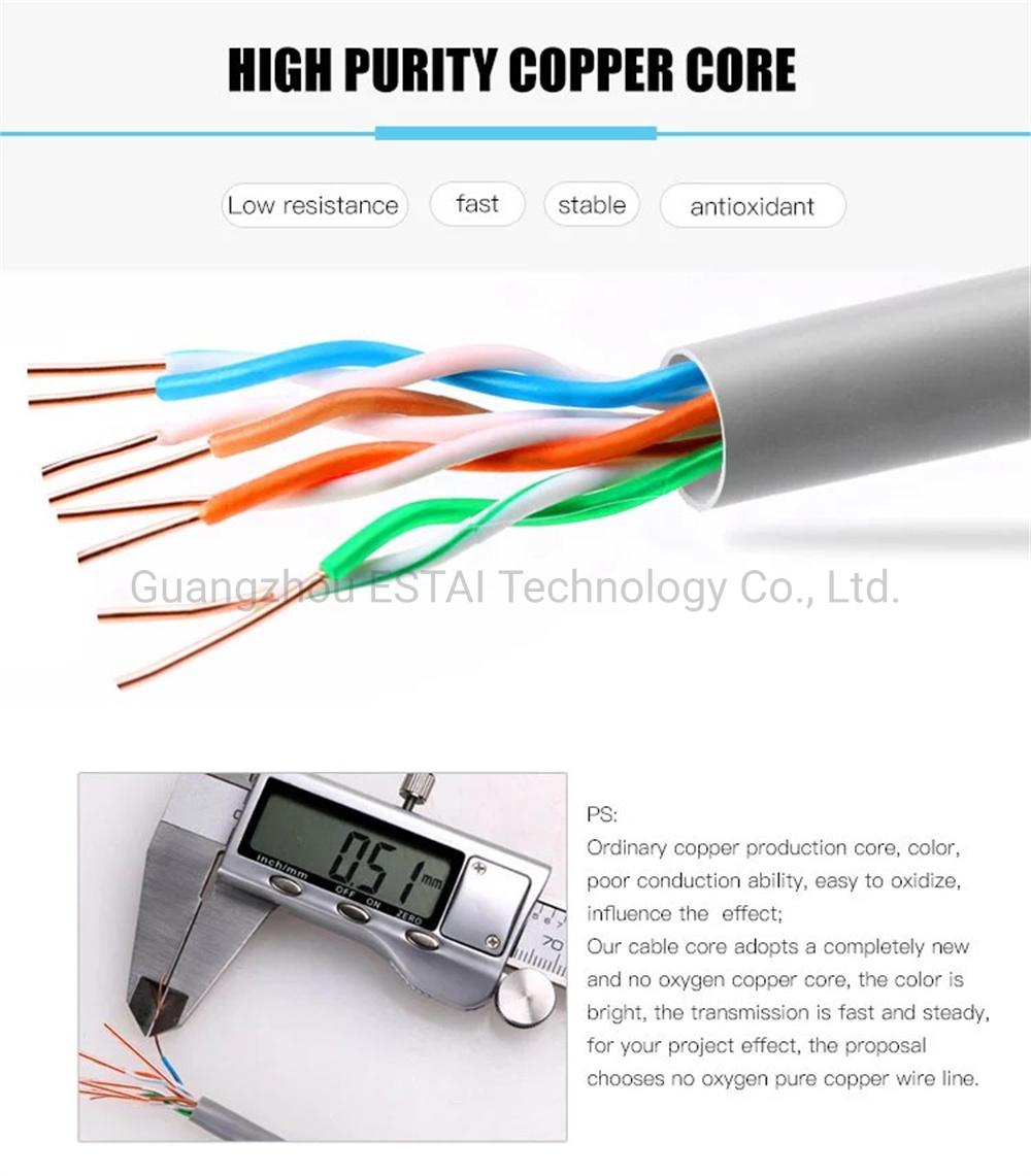 Direct Buy Factory Outdoor Cat5 Cable 24AWG Copper UTP Cat 5e UV Resistance Cable Waterproof 305m