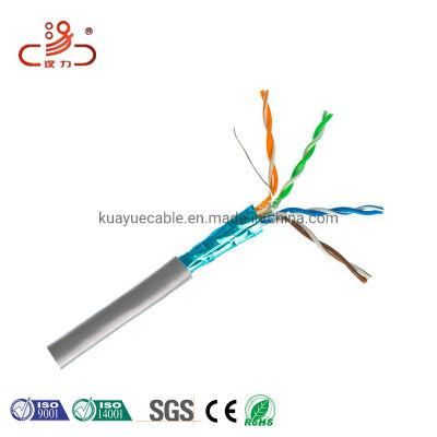 Cat5e FTP Bare Copper CCA Shield Computer Cable for Network