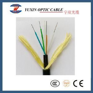 Outdoor Double Sheath Fiber Optic Cable ADSS 100m Span
