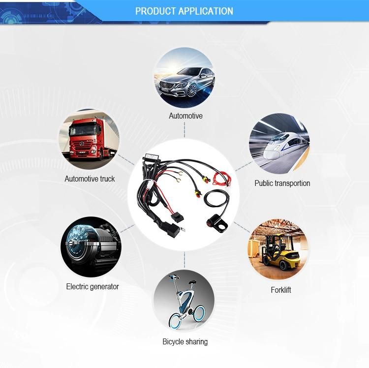 China Factory Custom Cable Assembly and Car Wire Harness for Motorcycle