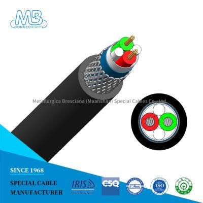 Min. 85% Shield Coverage Electric Wire Cable with -40 ~ +90&ordm; C Working Temperature
