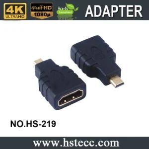 Hot Selling Micro HDMI Male to Female Adapter for Projector
