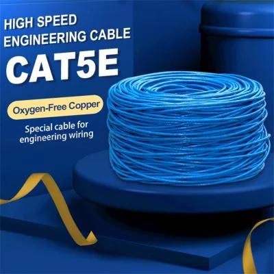 OEM Indoor Outdoor UTP FTP SFTP Cat 5e 5 6A 6 Cable Cat5e Cat5 CAT6A CAT6 Network Ethernet LAN Cable