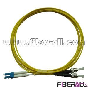 LC/PC-ST/PC Optical Fiber Patch Cord Sm Duplex