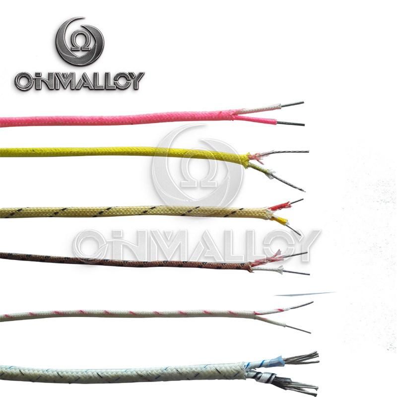 AWG 20 ANSI Standard K Type Thermocouple Cable with Mica Glass Tape Insulation