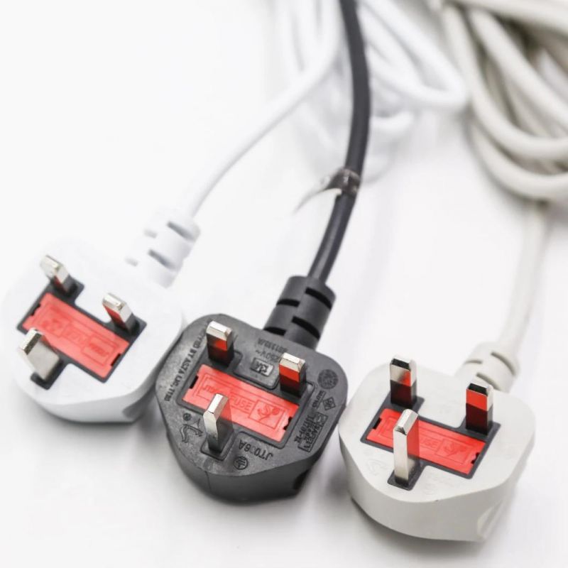 Power Cords Sets IEC 60320 C13 Angled VDE H05VV-F 3X0.75 3X1.0 3X1.5