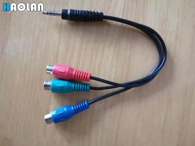 RCA Cable DC3.5 to 3 RC Audio and Video Cable