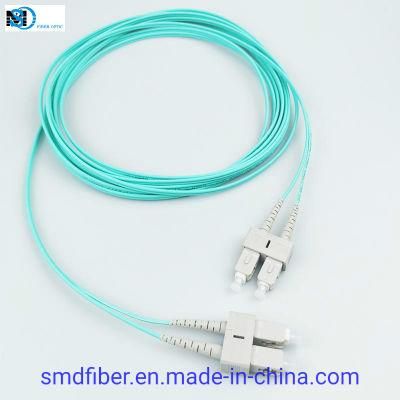 Sc Duplex mm Om3 Fiber Optic Patch Cord Fiber Jumper