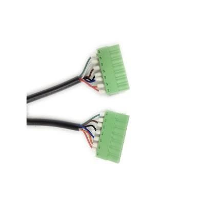 Medical Equipment Wiring Harness 5.08mm Wire Assembly ECU Green Terminal Plug Cable De Diagnosis