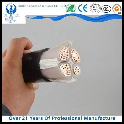 Medium Voltage Copper/Aluminium Conductor XLPE Insulated PVC Sheathed Metal Armored Power Cable