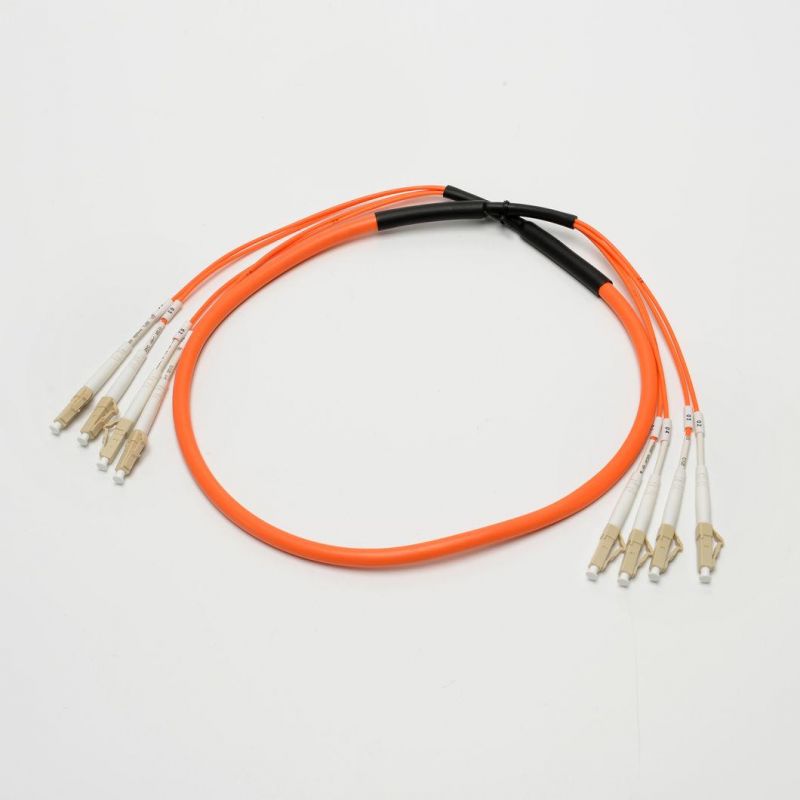 4 Core Multimode Om2 LC/Upc-LC/Upc 2.0mm Branch Fiber Optic Cable