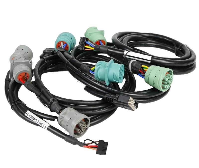 Qualified Custom Cable with dB25 Connector Cable Assembly