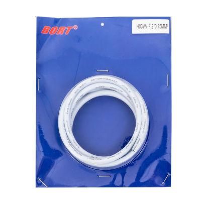 European VDE Power Cord AC Power Cord 2 Pin Plug with Cable H03vvh2-F